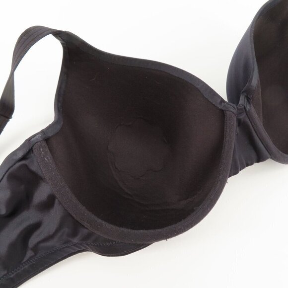 Bali 38C One Smooth U Smoothing Bra Solid Black Underwire Lined 3W11 3B11 Womens - Picture 10 of 14